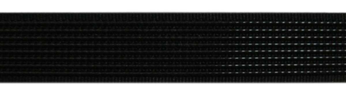 Rigeline 12mm schwarz - paillettenshop.de